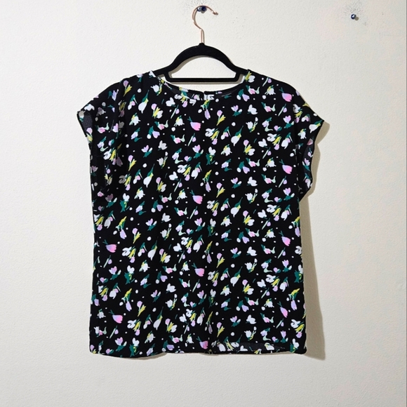 Halogen Floral Blouse - Picture 1 of 4